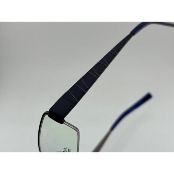 Fusion - 50-19-135 F196 COL. 2  Striped Rectangle Glasses Frames - Picture 2 of 8